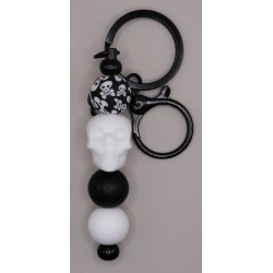 Porte-clés Tête de mort