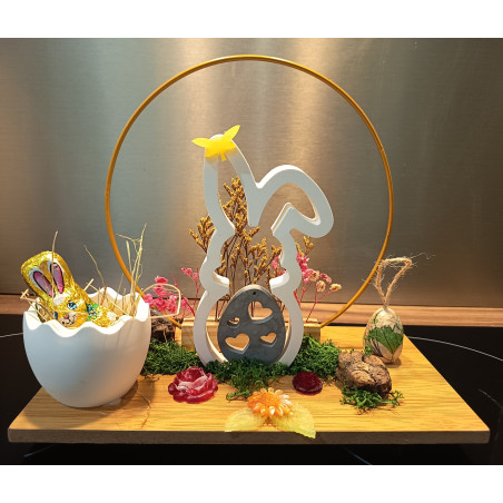 Déco table lapin